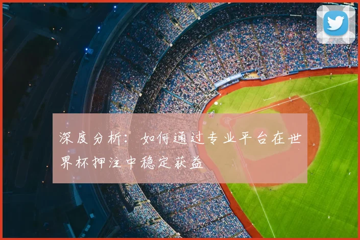深度分析:如何通过专业平台在世界杯押注中稳定获益