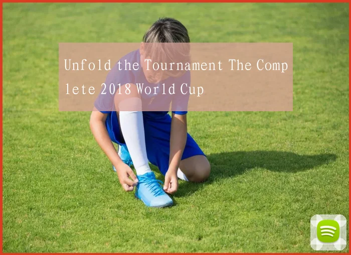 Unfold the Tournament The Complete 2018 World Cup