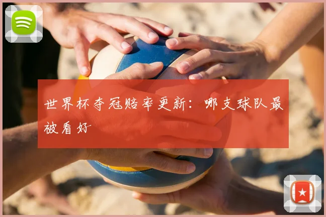 世界杯夺冠赔率更新：哪支球队最被看好